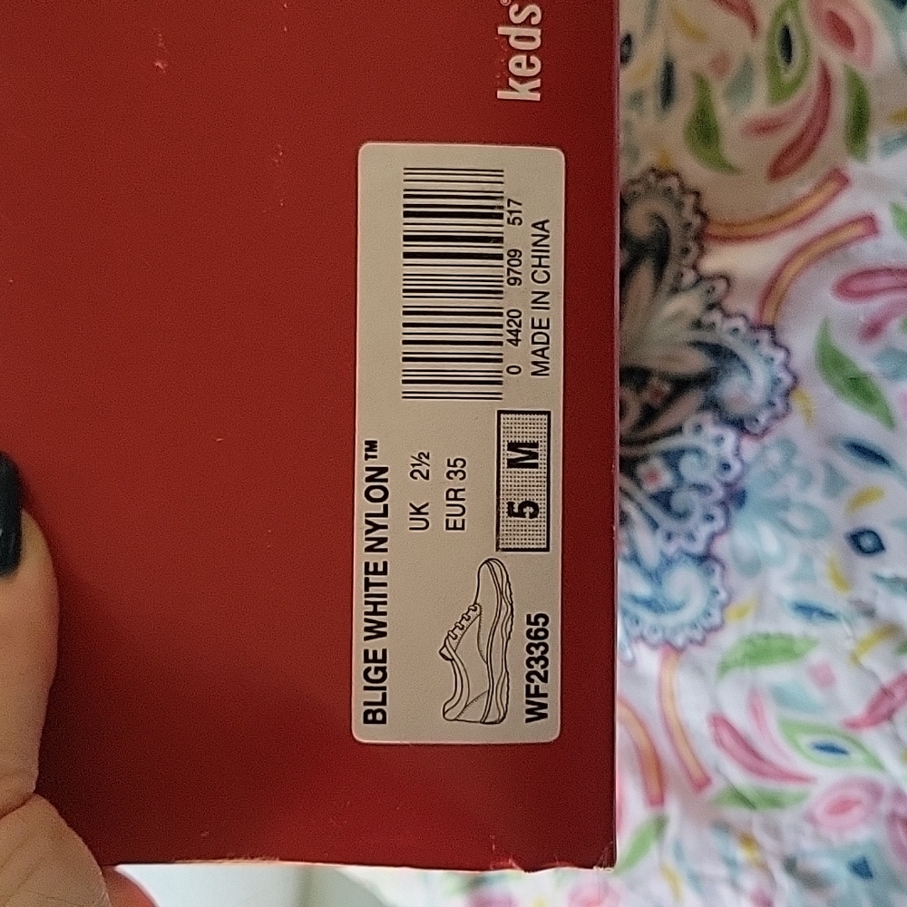 Keds Nylon Sport sz5 - Picture 5 of 7